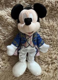 ディズニー バレンタインナイト　ぬいぐるみバッジ ミッキー ミニー 中古】ぬいぐるみ ミニーマウス＆ミッキーマウス(バレンタイン