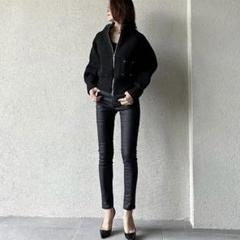 SYSORUS  akko3839 コーティングストレッチデニムパンツ SYSORUS × akko3839 コーティングストレッチデニムパンツ WJ097
