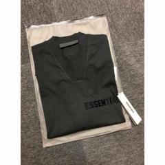 ★【新品】ESSENTIAL V-NECK / BLK VネックTシャツ