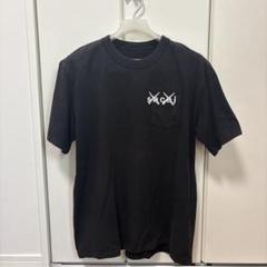 Sacai サカイ × KAWS カウズ ロゴ刺繍 ポケットTシャツ 中古】SACAI×KAWS ロゴ刺繍 ポケットTシャツ 3 ホワイト 21