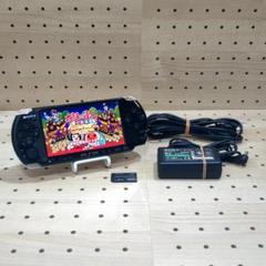 動作品 / 点検・整備済み psp3000 本体 ピアノ・ブラック（付属品あり）