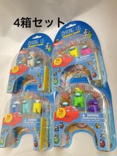 Among Us アモングアス　フィギュア3体セット×4箱(AU2220)のサムネイル