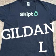 GILDANギルダン USヴィンテージ ロゴブラックTシャツ