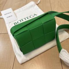 ボッテガヴェネタ ショルダーバッグ ミニ カセット クロスボディ グリーン