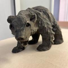 ミニ木彫りの熊　希少品　昭和初期　北海道　民芸品