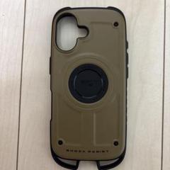 ROOT CO. SHOCK RESIST iPhone16ケース カーキ