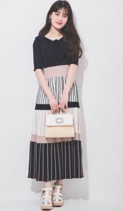 31 Soms de mode サマーニットロングワンピース　Sサイズ
