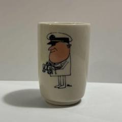 昭和レトロ 柳原良平 湯飲み 船長 昭和レトロ 柳原良平 湯飲み 船長 - メルカリ