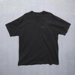 Hanes 90s USA製 無地 Tシャツ フェード ブラック 短丈 身幅広 Hanes 90s USA製 無地 Tシャツ フェード ブラック 短丈 身幅広