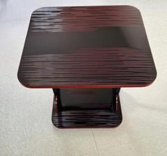 未使用品　小四方棚　本塗り　茶道　表千家 未使用品小四方棚本塗り茶道表千家