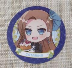 はめふら アモカフェ　amoカフェ　プリズムストーンカフェ 缶バッジ カタリナ 乙女ゲームの破滅フラグ はめふら AMO CAFEアモカフェ 缶バッジ