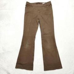 MICHEL KLEIN　ミッシェルクラン　(40)　ストレッチフレアパンツ
