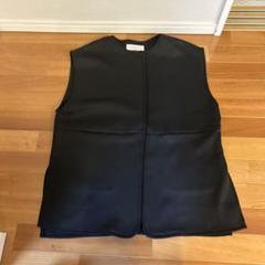 chocol raffine robe ベスト　ブラック