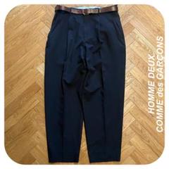 【値下】コムデギャルソン オムドゥ ウールスラックス23aw M COMME des GARCONS HOMME DEUX コムデギャルソンオムドゥ 19AW