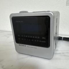 昭和レトロ　SONY　ラジオ時計　訳あり SONY - 昭和レトロ 訳あり ソニー ラジオ付 パタパタ時計 SONY