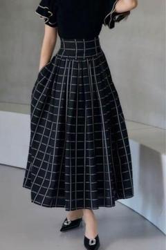 スカート herlipto Sheer Check Volume Skirt Her lip to on X: 