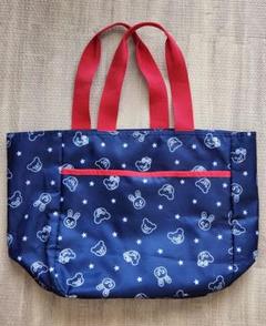 新品未使用　ミキハウスデニムトートバッグ 刺繍パッチ付き 刺繍☆トートバッグ／デニムパッチワーク（2色展開） | 440design