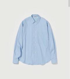 AURALEE ブルー　長袖シャツ AURALEE 「AURALEE」 長袖シャツ 4 ブルー メンズ : ZOZOTOWN