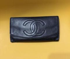 CHANEL - CHANEL長財布 キャビアスキン マトラッセの通販 by