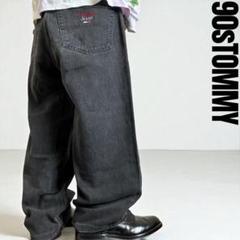 Stussy ヴィンテージ☆ブラックデニムW30 USAGE | Vintage 1990s Stussy Red tab Made in USA SIZE 30