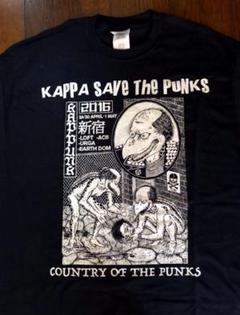 ■激アツ貴重■_KAPPUNK 2016_Tシャツ_Mサイズ_黒色_新品 未使用のサムネイル