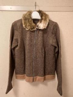 美品 トリココムデギャルソン ファージャケット ベージュ系 サイズM 2025年最新】tricot COMME des GARCONS ジャンパー・ブルゾンの