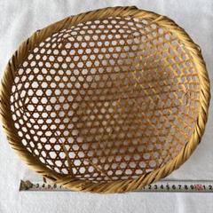 手作り竹籠　真竹製ざる入れ子6個セット　ぽっくり様おまとめ分 手作り竹籠 真竹製ざる入れ子6個セット ぽっくり様おまとめ分