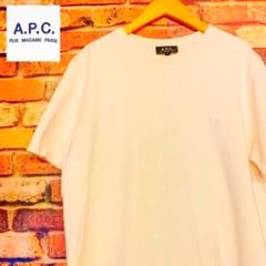 A.P.C. ミニロゴTシャツ 薄ピンク