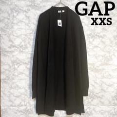新品タグ付⭐️GAP ロング カーディガン ドロップショルダー ブラック ギャップ
