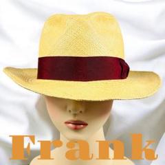 Frank　フランク　パナマハット　 made in Japan Frank フランク パナマハット made in Japan - メルカリ