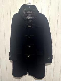 【kembow 】Burberry ダッフルコート ネイビー Burberry ダッフルコート ネイビー ウール