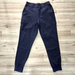 duffer ウールライク　ストレッチジョガーパンツ　ネイビー　紺　Sサイズ
