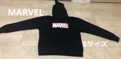 MARVEL ブラック フード付きスウェット　Sサイズ