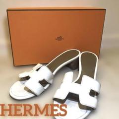 美品 HERMESエルメス サンダル オアジス 37 楽天市場】エルメス サンダル オアジス レディース ミュール