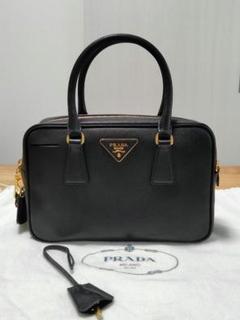 PRADA♡カナパS♡入手困難レア♡ブラックロゴ♡新品同様