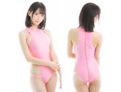 PHARFITE パルフェット ピンク ハイネックバインダー競泳水着 PHARFITE パルフェット ピンク ハイネックバインダー競泳水着