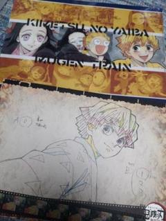 【最安値!】鬼滅の刃★ランチョンマット★ケース★善逸
