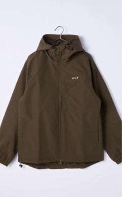 HUF ブラウン フード付きナイロンジャケットのサムネイル