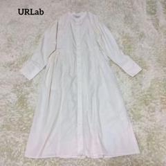 UR TECH Smart Linen Touch　ウエストタックワンピースのサムネイル