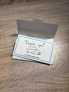JYP Thank youカード サイン入り