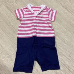 ミキハウス　ロンパース　80 夏服　女の子　半袖