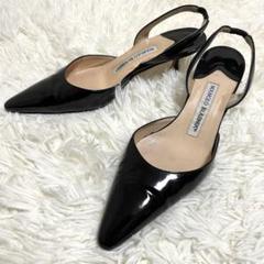 MANOLO BLAHNIK - マノロブラニク ハンギシバックストラップ