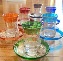 ほぼ新品　Sale トルコチャイグラスセット ほぼ新品 Sale トルコチャイグラスセット - メルカリ