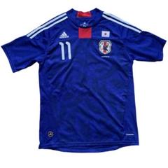 ユニフォーム adidas 日本代表 JFA 香川真司 11 ドイツ製 古着