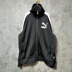 【美品】(XL) PUMA プーマ フルジップ ジャージ 裏タグ ロゴ