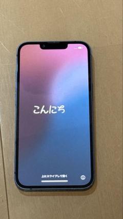 iPhone13 128GB SIMフリー　バッテリー容量75% 背面割れアリ