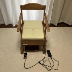 ラップポンＳ　介護トイレ　リモコン　家具調 469062-07.jpg