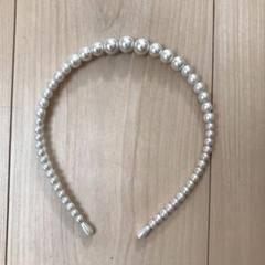 キッズ パール カチューシャ