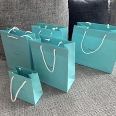 ティファニー【現行品】box 紙袋 12個セット　極美品　ブルーボックス ティファニー【現行品】box 紙袋 12個セット 極美品 ブルー