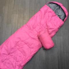 新製品 子供用寝袋 封筒型 キッズ寝袋 ピンク